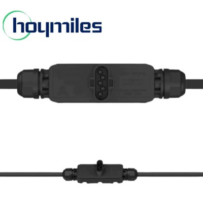 Hoymiles 3P AC Trunk Cable 10AWG 3.05m คอนเนคเตอร์ต่อสาย AC สำหรับไมโครอินเวอเตอร์ 3 เฟส