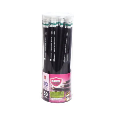 ยกกล่อง 6 กระบอก Masterart ดินสอดำ Blacklead Pencil 2B 1 กระบอก 50 แท่ง