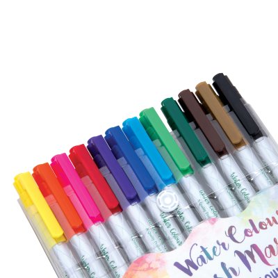 Masterart ปากกามาร์คเกอร์หัวพู่กัน 12 สี