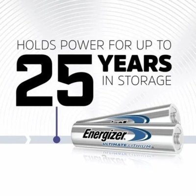 Energizer Ultimate Lithium Battery 1.5V AAA P2 FR03 ถ่านแพ็ค 2 ก้อน