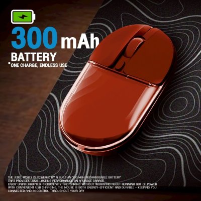Jedel WD142 Mouse Wireless Bt/2.4Ghz/Usb เมาส์ไร้สาย