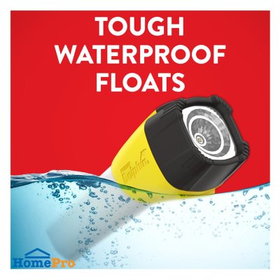 EVEREADY Dolphin 2in1 Emergency Light 150 Lumens ไฟฉายพร้อมถ่าน AA 4 ก้อน