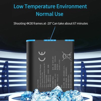 Telesin GoPro Charger Battery Box 3 Channel For Hero 8 7 6 5 แท่นชาร์จแบตโกโปร