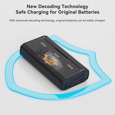 Telesin Multifunction Battery Case+Telesin Stamina GoPro Battery For Hero 13 12 11 10 9 อุปกรณ์เสริมโกโปร