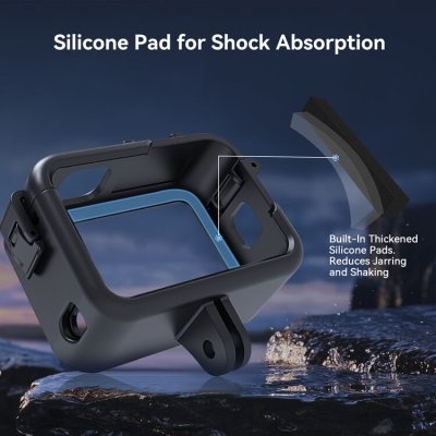 Telesin Plastic Frame Case For Hero 13 12 11 10 9 อุปกรณ์เสริมโกโปร