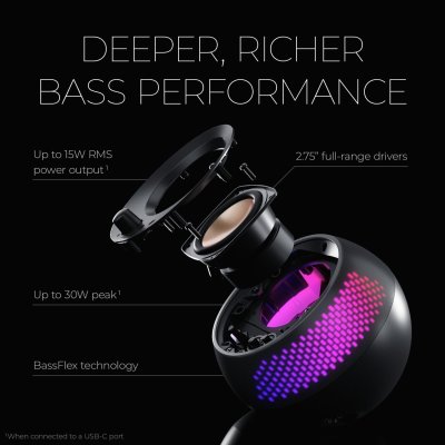 Creative Pebble X Plus ลำโพงคอมพิวเตอร์