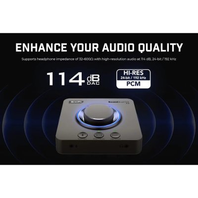 Creative Sound Blaster X4 External Sound Card ซาวด์การ์ด