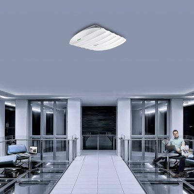 TP-Link EAP225 AC1350 Omada Wireless MU-MIMO Gigabit Ceiling Access Point สำหรับองค์กร
