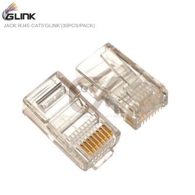 GLINK Jack RJ45 CAT5 Color(GL381)(30/pack)