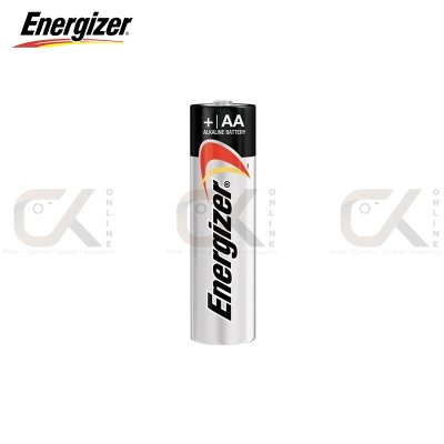 ถ่านอัลคาไลน์ Energizer Max ขนาด AA 1.5V P4 Alkaline Batteries (LR6) แพ็ค 4 ก้อน แท้ศูนย์