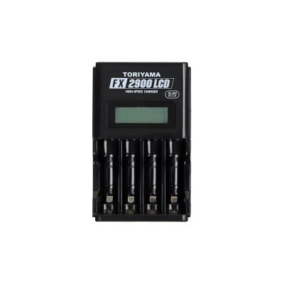 TORIYAMA ถ่านชาร์จ AA 2600 mAh 4 ก้อน + แท่นชาร์จ FX2900 LCD TORIYAMA ถ่านชาร์จ AA 2600 mAh 4 ก้อน + แท่นชาร์จ FX2900 LCD
