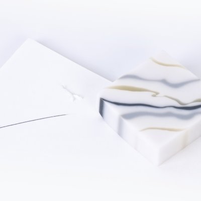 ยกแพ็ค 6 ชิ้น Elfen Plus Marble ยางลบดินสอ