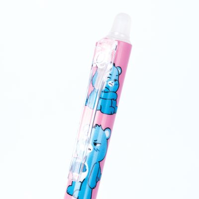 ยกกล่อง 24 ชิ้น Quantum Care Bears CB01,CB02 ปากกาเจลลบได้ หมึกสีน้ำเงิน 0.5 mm. คละสี คละลาย