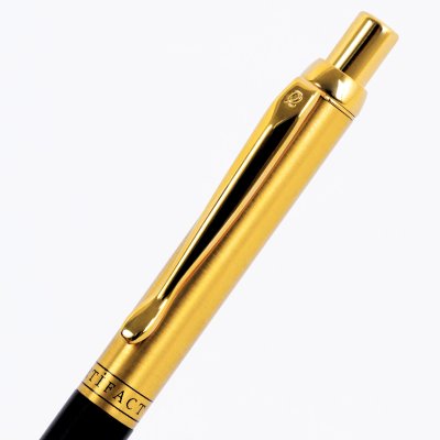 Artifact Iris Black Gold ปากกา หมึกน้ำเงิน 1mm