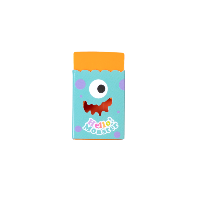 ยกกล่อง 24 ชิ้น Masterart Hello Monster ยางลบดินสอ คละสี คละลาย