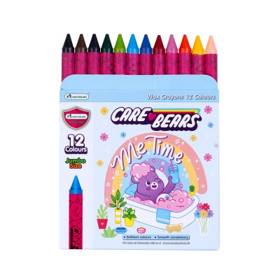 ยกกล่อง 12 ชิ้น  Masterart Care Bears Pastel สีเทียน 12 สี