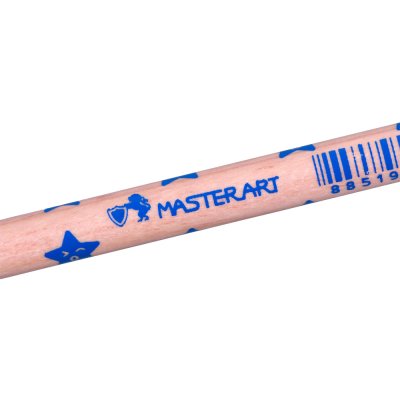 Masterart ดินสอดำแฟนซี Blacklead Pencil 2B No.6 Star + กบเหลา 1 กล่อง 12 แท่ง