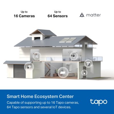 TP-Link Tapo H500 Smart HomeBase สมาร์ทโฮมเบส ฮับจัดการอุปกรณ์ในระบบบ้านอัจฉริยะ