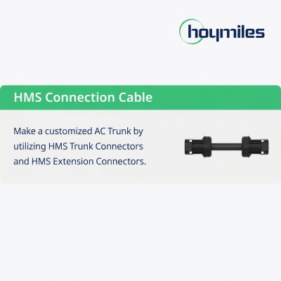 Hoymiles AC Connector สาย AC 1เฟส สำหรับรุ่น 2kW ยาว 2.3 เมตร