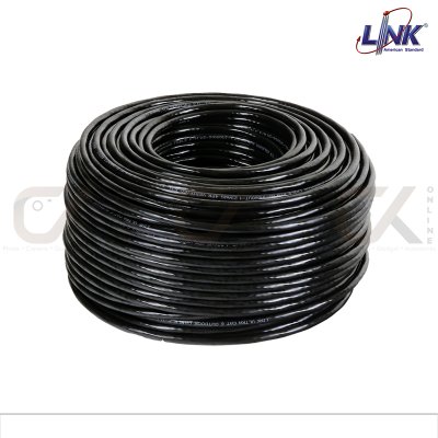 Link สายLAN Cat6 รุ่น US-9106OUT 305m/กล่อง UTP Cable OUTDOOR 23AWG Solid Bare Copper Double Jacket ภายนอก