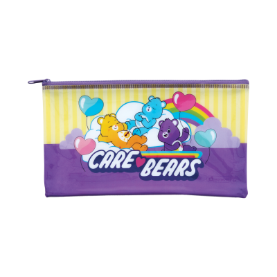 ยกกล่อง 12 ชิ้น Masterart Care Bears No.M กระเป๋าซิปพลาสติก คละสี คละลาย