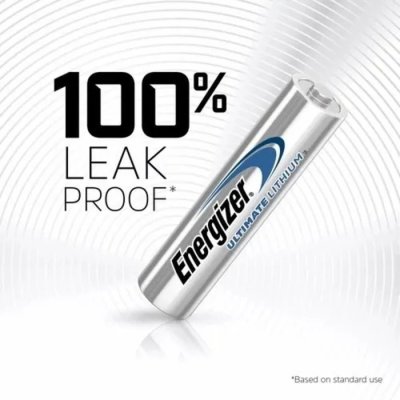 Energizer Ultimate Lithium Battery 1.5V AAA P2 FR03 ถ่านแพ็ค 2 ก้อน