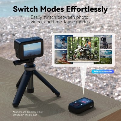 Telesin Remote Controller For Hero 13 12 11 10 9 8 MAX รีโมตสำหรับควบคุมกล้องจากระยะไกล