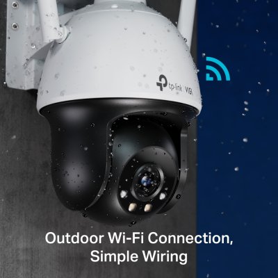 TP Link VIGI C540-W 4mp 4mm Two way Audio Full Color WiFi Pan Tilt Outdoor Network Camera กล้องวงจรปิด