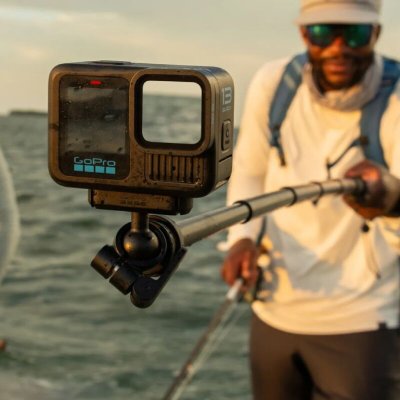 GoPro Magnetic Latch Ball Joint Mount + Gopro 3 Way 2.0 อุปกรณ์เสริมกล้องโกโปร