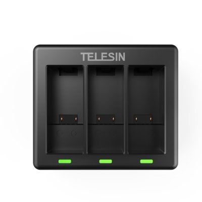 Telesin Charger Battery 3 Channel แบตโกโปรพร้อมแท่นชาร์จ