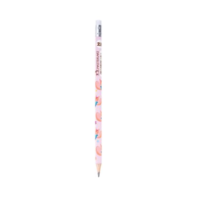 ยกกล่อง 12 ถุง Masterart ดินสอดำแฟนซี Blacklead Pencil 2B No.2 Fox&Bear 1 ถุง 4 แท่ง