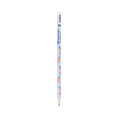 Masterart ดินสอดำแฟนซี Blacklead Pencil 2B No.2 Fox&Bear 1 ถุง 4 แท่ง