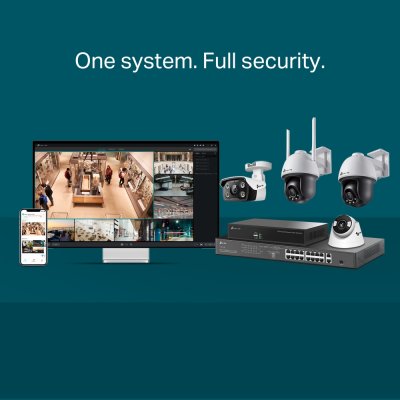 TP Link VIGI C540-W 4mp 4mm Two way Audio Full Color WiFi Pan Tilt Outdoor Network Camera กล้องวงจรปิด