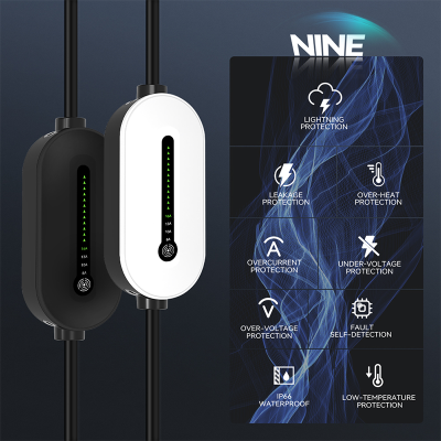 Gocean A2, A2 Pro Ev Charging Portable 3.5KW With 3.5m Cable Type 2 Schuko ที่ชาร์จรถไฟฟ้าพกพา