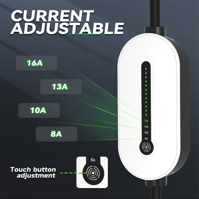 Gocean A2, A2 Pro Ev Charging Portable 3.5KW With 3.5m Cable Type 2 Schuko ที่ชาร์จรถไฟฟ้าพกพา