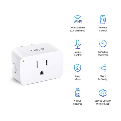 TP-Link Tapo P105 Mini Smart Wi-Fi Plug ปลั๊กไฟอัจฉริยะ