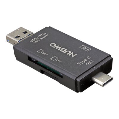 Nubwo NCR140 USB-A & Type-C Hub Card Reader 6 in 1 การ์ดรีดเดอร์