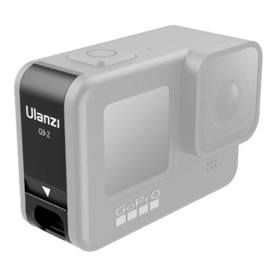 Ulanzi G9-2 Battery Lid For GoPro Hero 12, 11, 10, 9 ฝาเคสอลูมิเนียม มีรูชาร์ตแบต Ulanzi G9-2 Battery Lid For GoPro Hero 12, 11, 10, 9 ฝาเคสอลูมิเนียม มีรูชาร์ตแบต