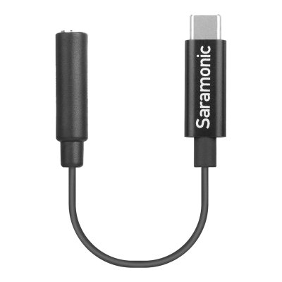 Saramonic SR-C2003 Adapter Cable 3.5 มม. TRS Female to Type-C Male สายอะแดปเตอร์ Saramonic SR-C2003 Adapter Cable 3.5 มม. TRS Female to Type-C Male สายอะแดปเตอร์