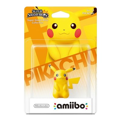 Nintendo Amiibo Super Smash Bros Series Figure Pikachu ฟิกเกอร์