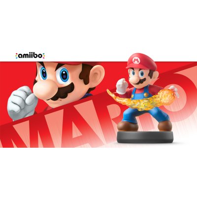 Nintendo Amiibo Super Smash Bros Series Figure Mario ฟิกเกอร์