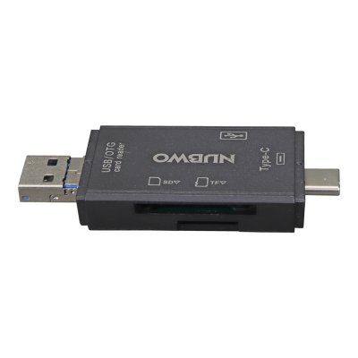 Nubwo NCR140 USB-A & Type-C Hub Card Reader 6 in 1 การ์ดรีดเดอร์