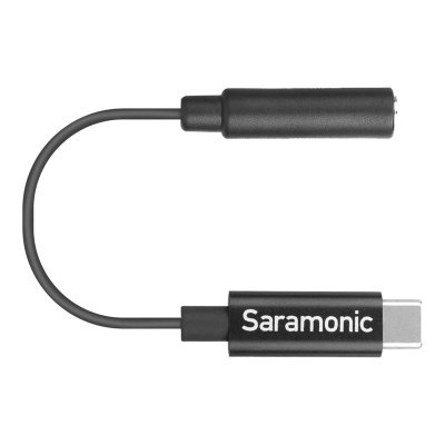 Saramonic SR-C2003 Adapter Cable 3.5 มม. TRS Female to Type-C Male สายอะแดปเตอร์ Saramonic SR-C2003 Adapter Cable 3.5 มม. TRS Female to Type-C Male สายอะแดปเตอร์