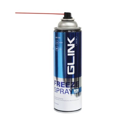 Glink GLC-011 Freeze Spray 550ml สเปรย์ทำความเย็น น้ำยาทำความเย็น Glink GLC-011 Freeze Spray 550ml สเปรย์ทำความเย็น น้ำยาทำความเย็น