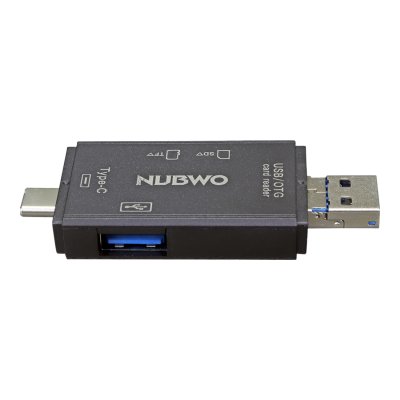 Nubwo NCR140 USB-A & Type-C Hub Card Reader 6 in 1 การ์ดรีดเดอร์