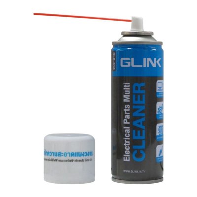 Glink GLC-010 Contact Cleaner 220ml, 450ml สเปรย์ทําความสะอาดแผงวงจร และ อุปกรณ์อิเล็คทรอนิกส์