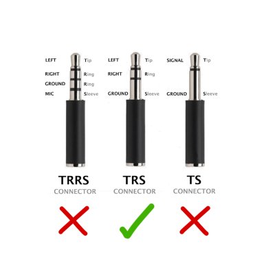 Saramonic SR-C2003 Adapter Cable 3.5 มม. TRS Female to Type-C Male สายอะแดปเตอร์