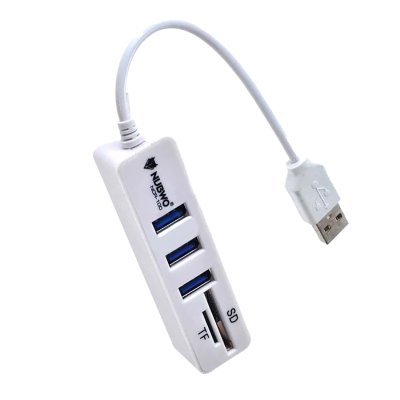 Nubwo NCR-100 Usb Hub + Card Reader ยูเอสบี ฮับ Nubwo NCR-100 Usb Hub + Card Reader ยูเอสบี ฮับ