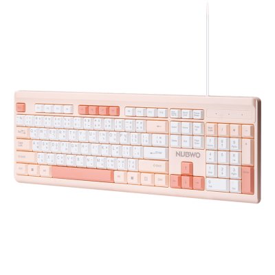 Nubwo NK44 Rubber Dome Keyboard คีย์บอร์ด Full-Size TH/ENG