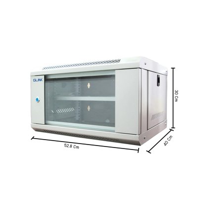 Glink NC6U 40 Cabinet Wall Rack 53 x 40 x 30cm ตู้แร็ค Glink NC6U 40 Cabinet Wall Rack 53 x 40 x 30cm ตู้แร็ค